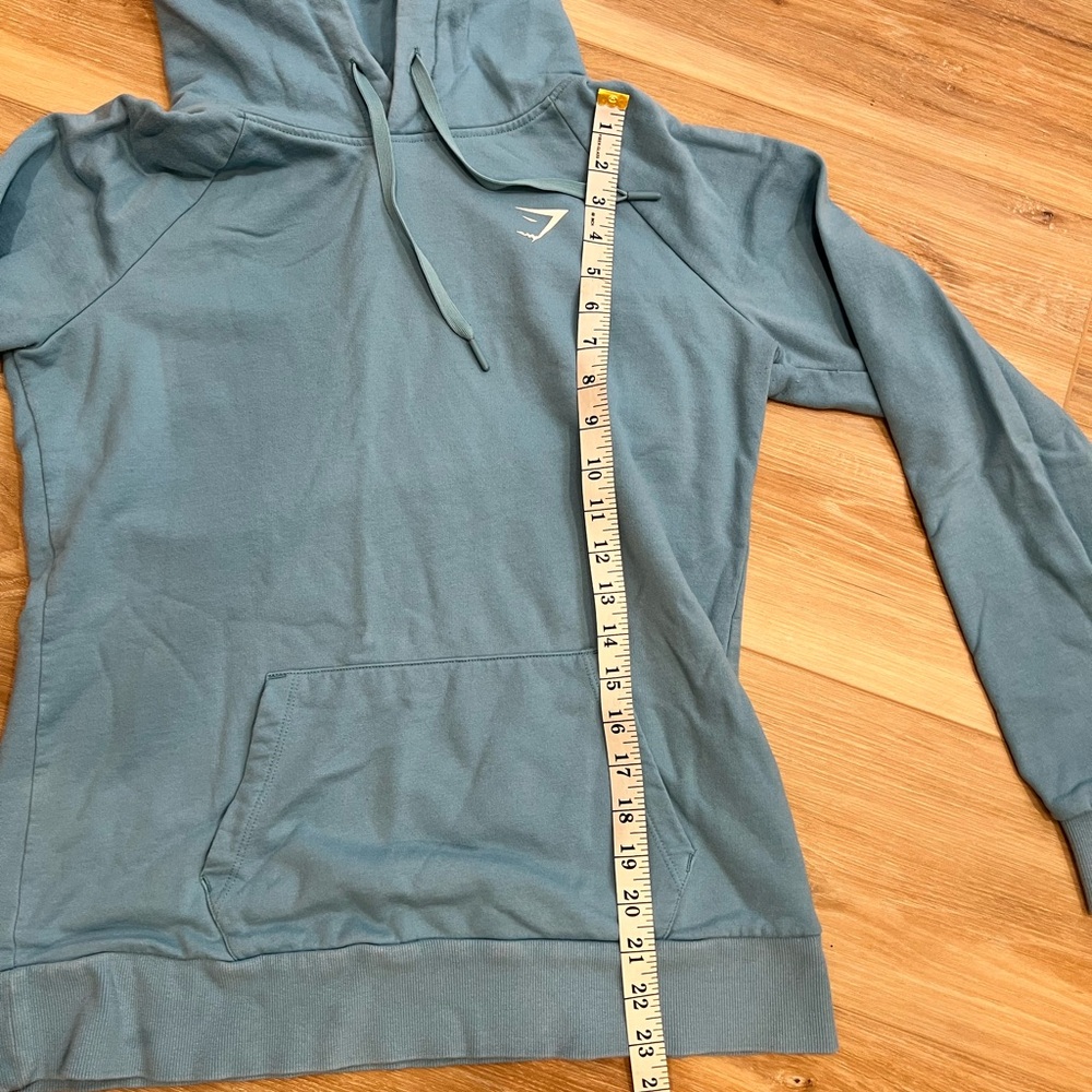 Gymshark Light Blue Women’s Hoodie - Picture 7 of 7